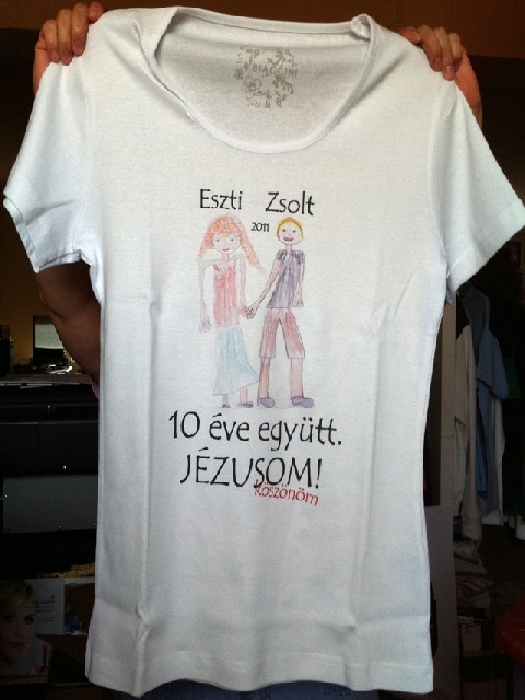 egyedi dekoralt polo